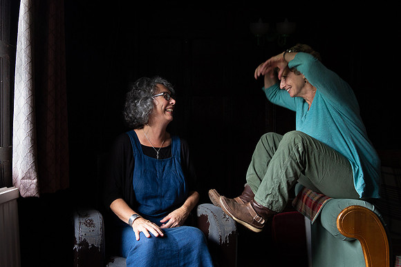 Authors Sarah Jane Butler & Mary Colwell.